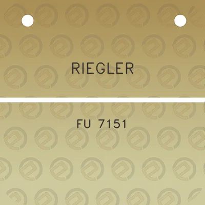 riegler-fu-7151