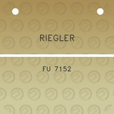 riegler-fu-7152