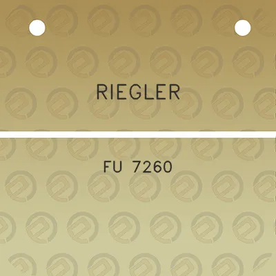 riegler-fu-7260