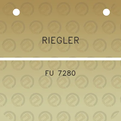 riegler-fu-7280