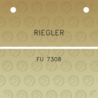 riegler-fu-7308