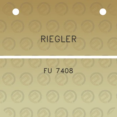 riegler-fu-7408