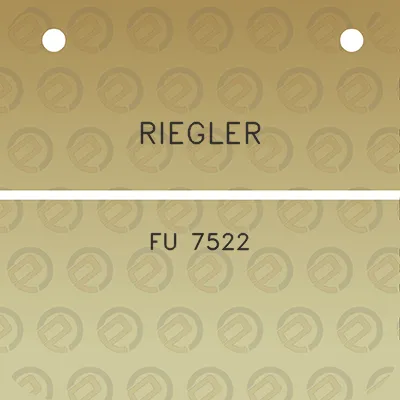 riegler-fu-7522