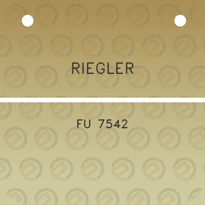 riegler-fu-7542