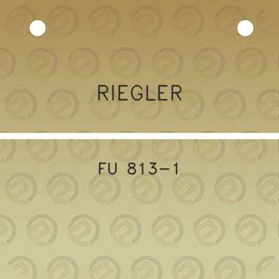 riegler-fu-813-1