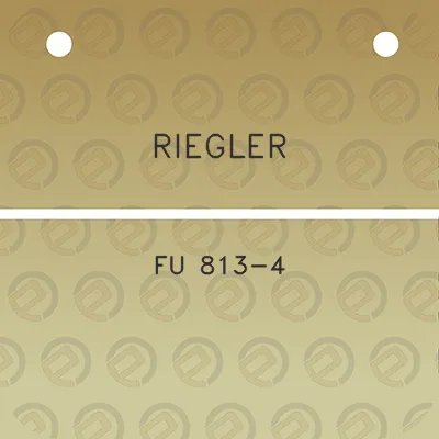 riegler-fu-813-4