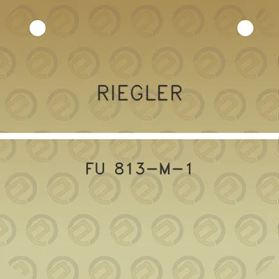 riegler-fu-813-m-1