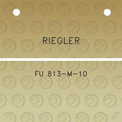 riegler-fu-813-m-10