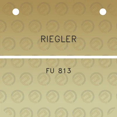 riegler-fu-813