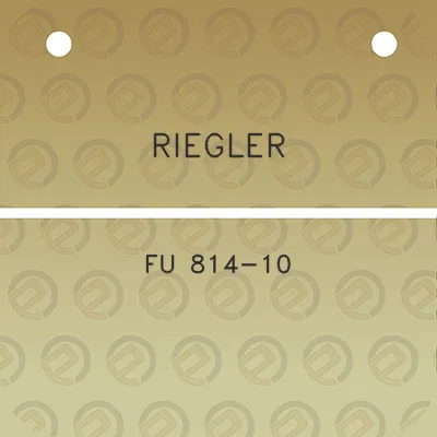 riegler-fu-814-10