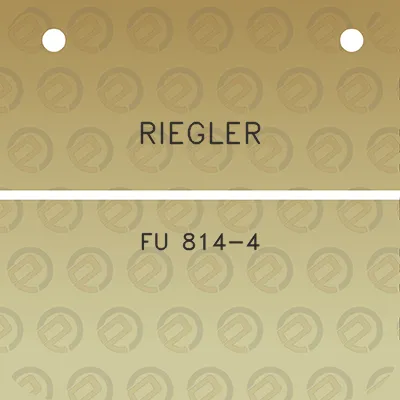 riegler-fu-814-4