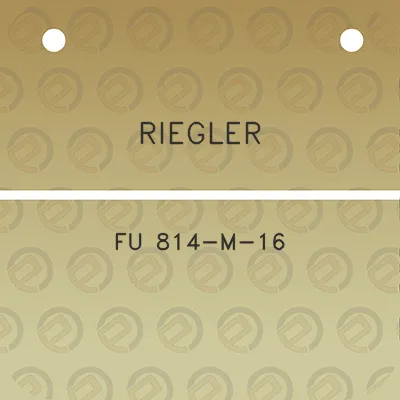 riegler-fu-814-m-16