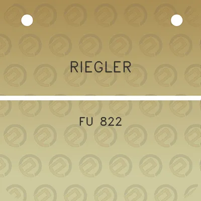 riegler-fu-822