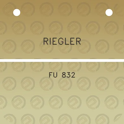 riegler-fu-832