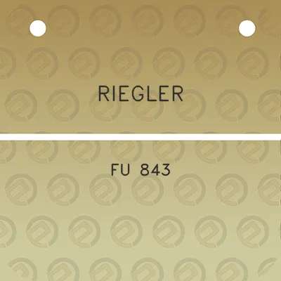 riegler-fu-843