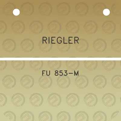 riegler-fu-853-m