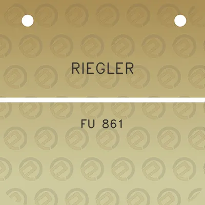 riegler-fu-861