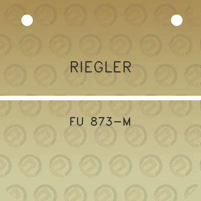 riegler-fu-873-m