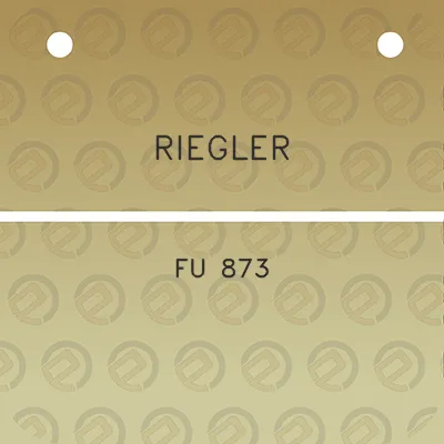 riegler-fu-873