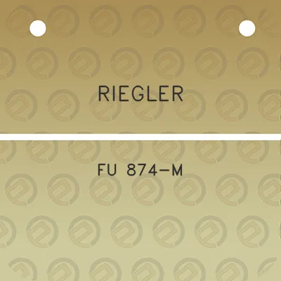 riegler-fu-874-m