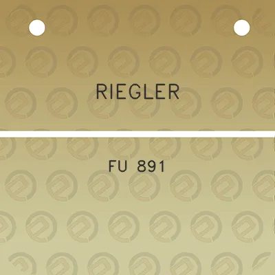 riegler-fu-891