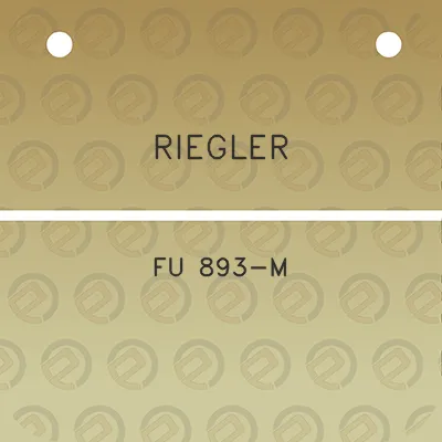 riegler-fu-893-m