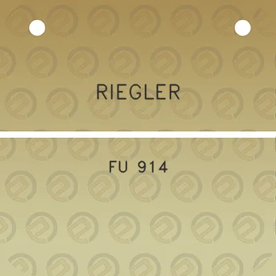 riegler-fu-914