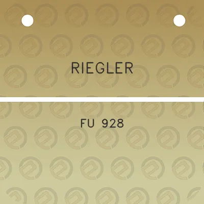 riegler-fu-928