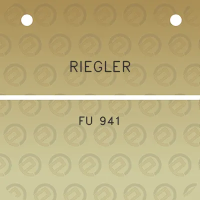 riegler-fu-941