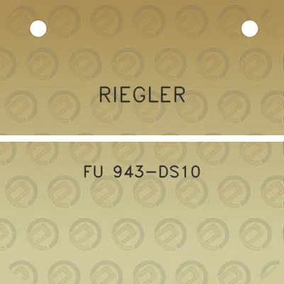 riegler-fu-943-ds10