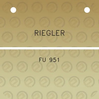 riegler-fu-951