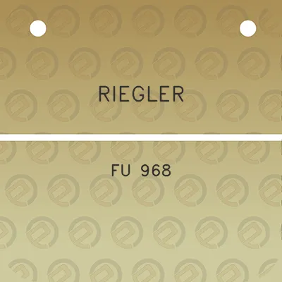 riegler-fu-968