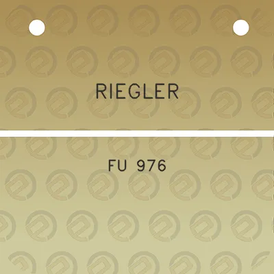 riegler-fu-976