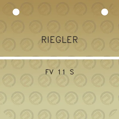 riegler-fv-11-s