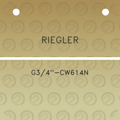 riegler-g34-cw614n