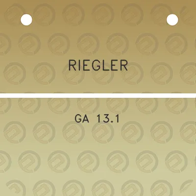 riegler-ga-131