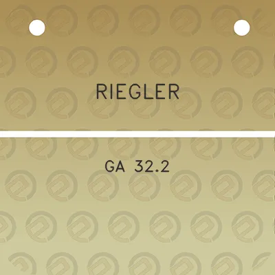 riegler-ga-322