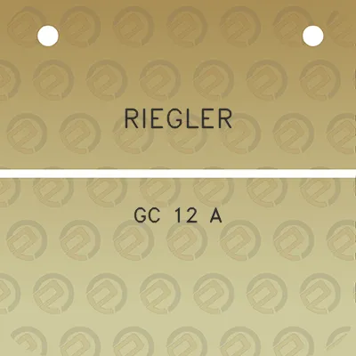 riegler-gc-12-a