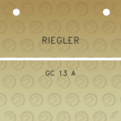 riegler-gc-13-a