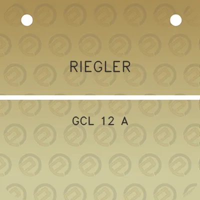 riegler-gcl-12-a