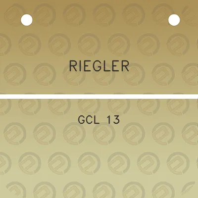 riegler-gcl-13