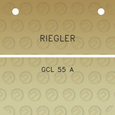 riegler-gcl-55-a