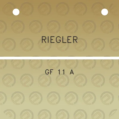 riegler-gf-11-a