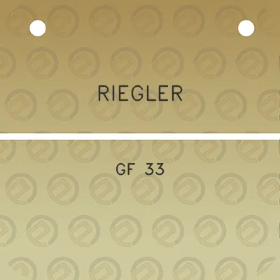 riegler-gf-33