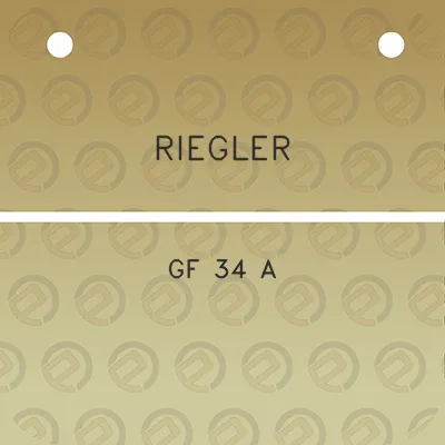 riegler-gf-34-a