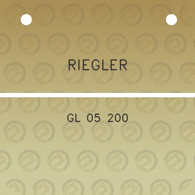 riegler-gl-05-200