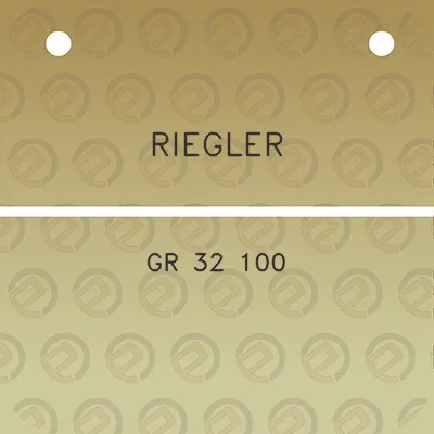 riegler-gr-32-100