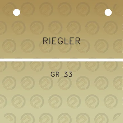 riegler-gr-33