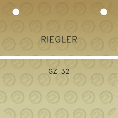 riegler-gz-32