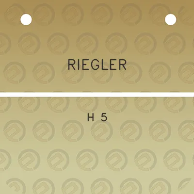 riegler-h-5